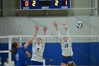 VB vs USCGA  Wheaton College Women's Volleyball vs U.S. Coast Guard Academy. - Photo by Keith Nordstrom : Wheaton, Volleyball